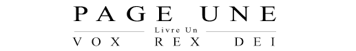 Vox Rex Dei